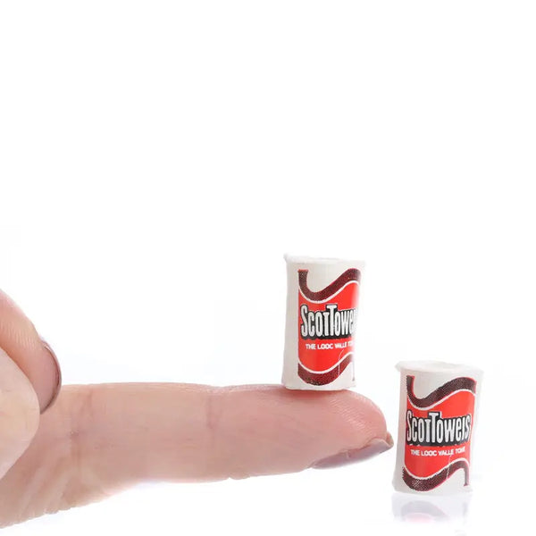 Dollhouse Miniature Paper Products (Pack of 4) - Linzis