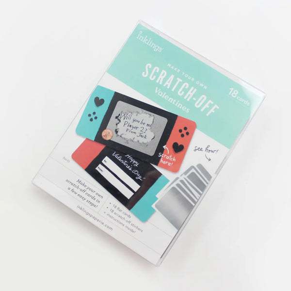 Scratch-Off Valentines - Game On - Linzis