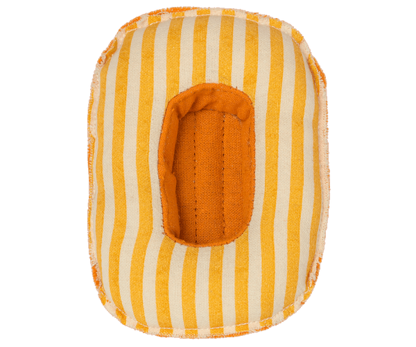 Rubber Boat, Small mouse - Yellow Stripe - Linzis