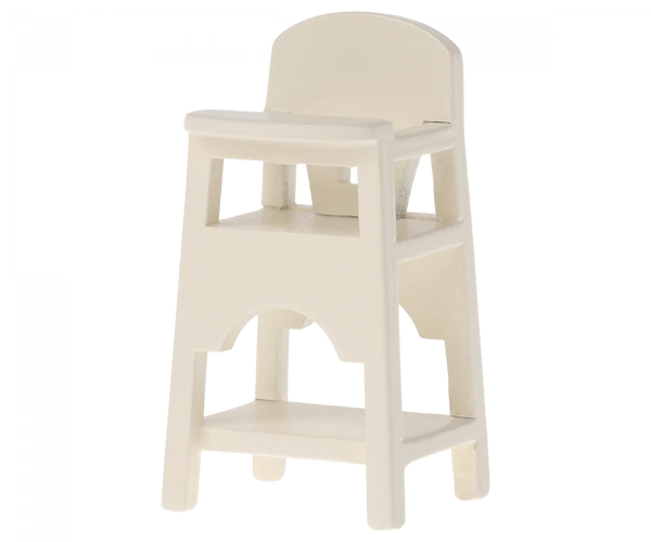 High Chair, Mouse - Off White - Linzis