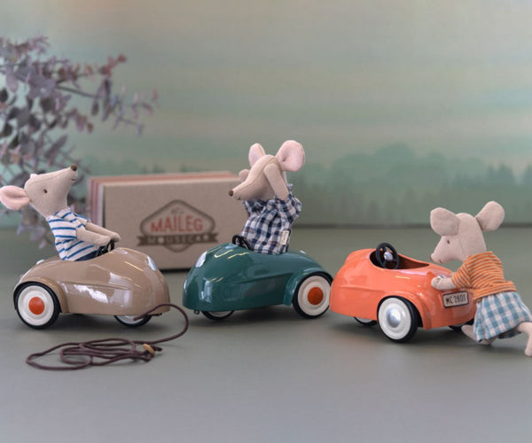 Mouse car - Coral - Linzis