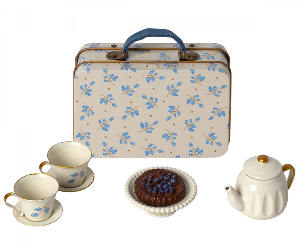Afternoon Treat, Mouse - Blue Madelaine - Linzis