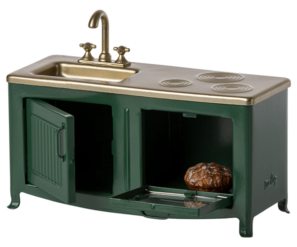 Kitchen, Mouse - Dark green - Linzis