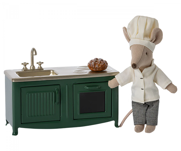 Kitchen, Mouse - Dark green - Linzis