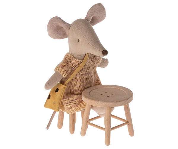 Table and stool set, Mouse - Linzis