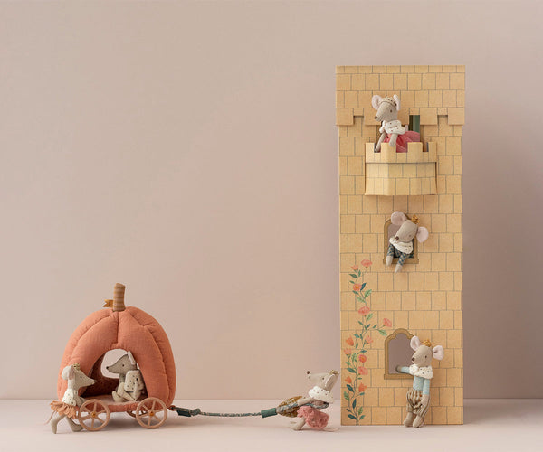 Pumpkin Carriage, Mouse - Linzis