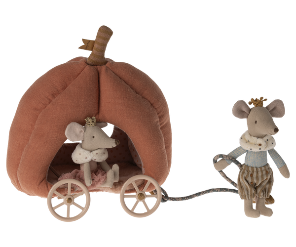 Pumpkin Carriage, Mouse - Linzis