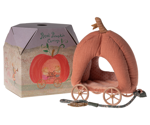 Pumpkin Carriage, Mouse - Linzis