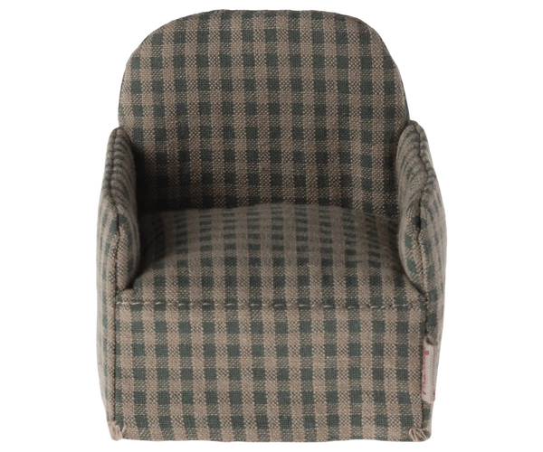 Chair, Mouse - Green checker - Linzis
