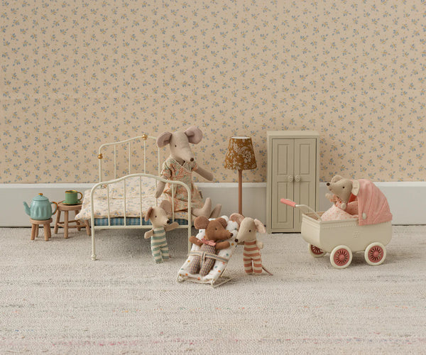 Pram, Mouse - Coral - Linzis