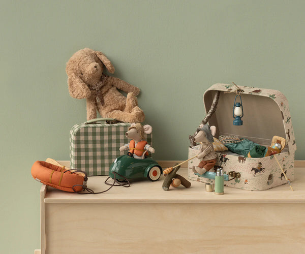 Car, Mouse - Dark Green - Linzis