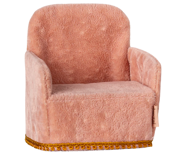 Folding chair, Mouse - Rose - Linzis