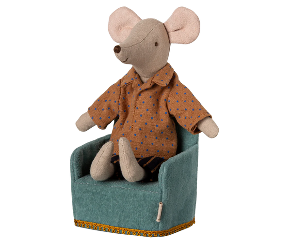 Folding chair, Mouse - Mint - Linzis