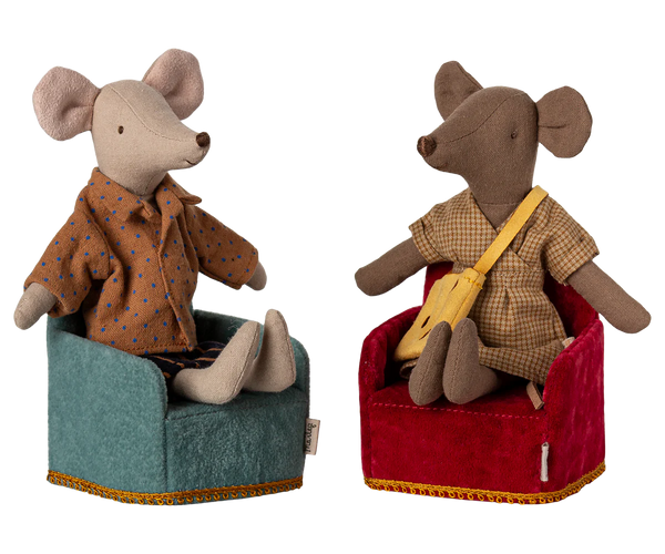 Folding chair, Mouse - Mint - Linzis