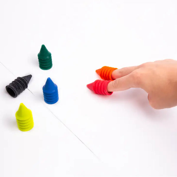 Neon Finger Crayons - Linzis