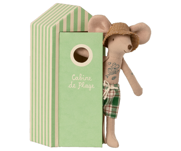 Beach Mice, Dad in Cabin de Plage - Linzis
