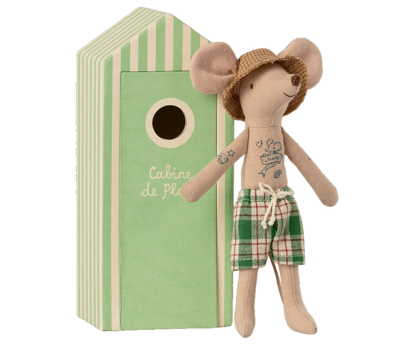 Beach Mice, Dad in Cabin de Plage - Linzis