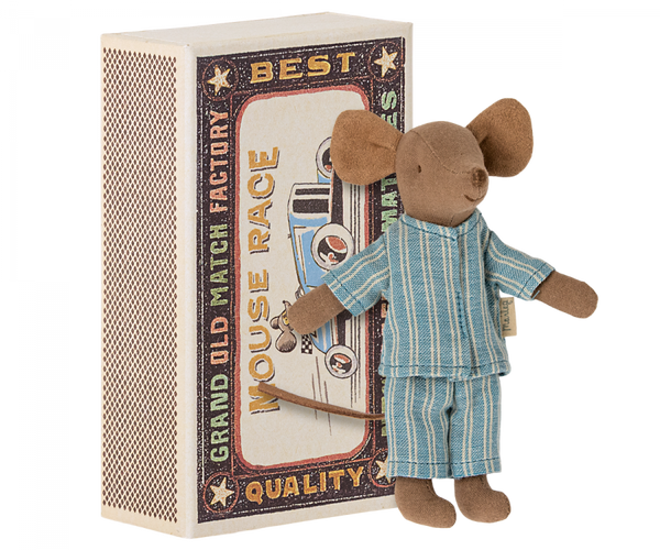 Big Brother Mouse in Box- Brown - Linzis