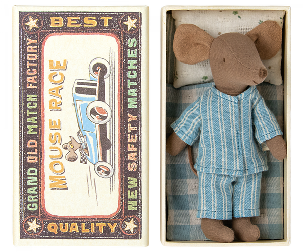Big Brother Mouse in Box- Brown - Linzis