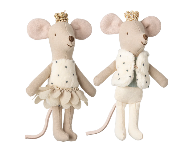 Royal twin mice, Little sister and brother in matchbox - Linzis