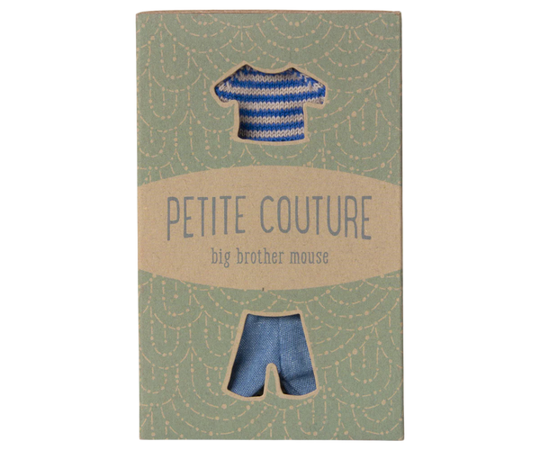 Knitted Sweater and Pants, Big Brother Mouse - Linzis