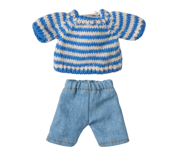 Knitted Sweater and Pants, Big Brother Mouse - Linzis