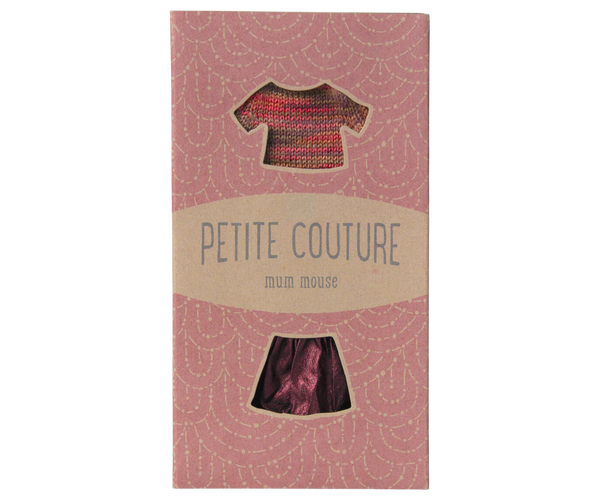 Skirt and Knitted Blouse, Mum Mouse - Linzis