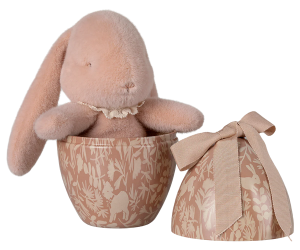 Easter egg with bunny - Powder - Linzis