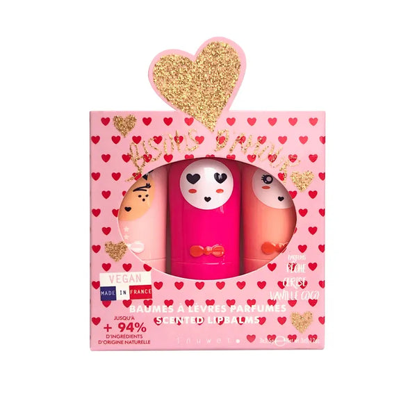 Ultra Red Lip Balm Trio - Linzis