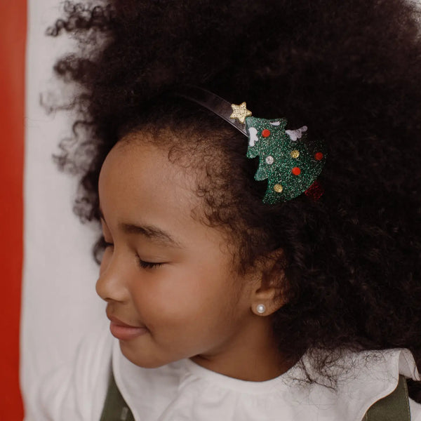 Festive Christmas Tree Headband - Linzis