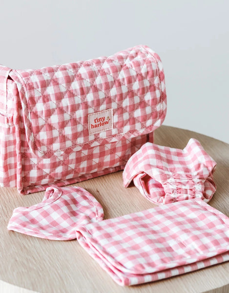Tiny Tummies Nappy Bag - Blue Ducky - Linzis
