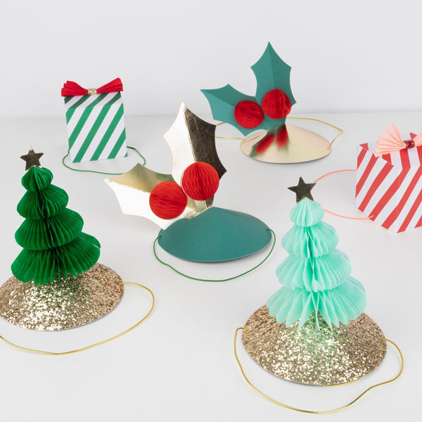Mixed Christmas Party Hats - Linzis