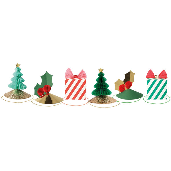 Mixed Christmas Party Hats - Linzis