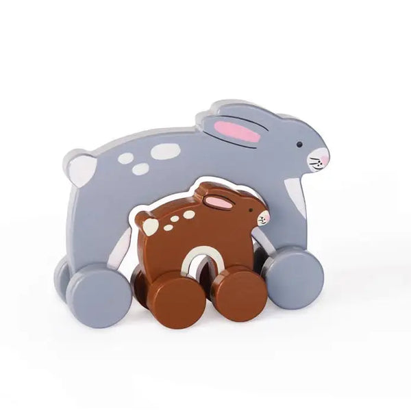 Bunny Big & Little Wooden Roller - Linzis