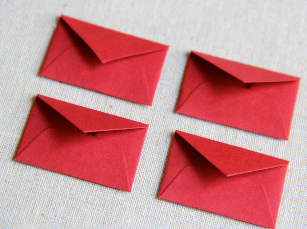 Red Tiny Love Notes