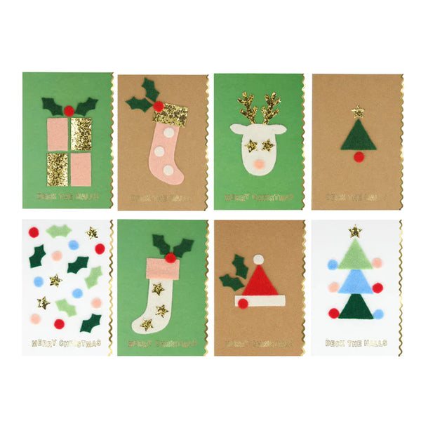 Christmas Felt Card Kit - Linzis