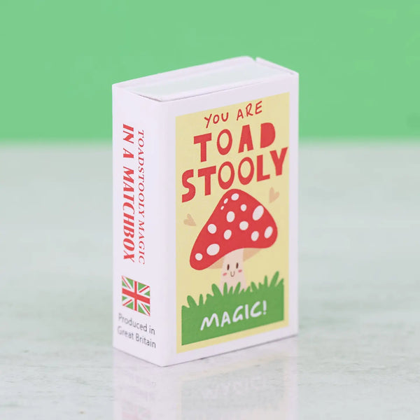 You Are Toadstooly Magic Wool Felt Mushroom - Linzis