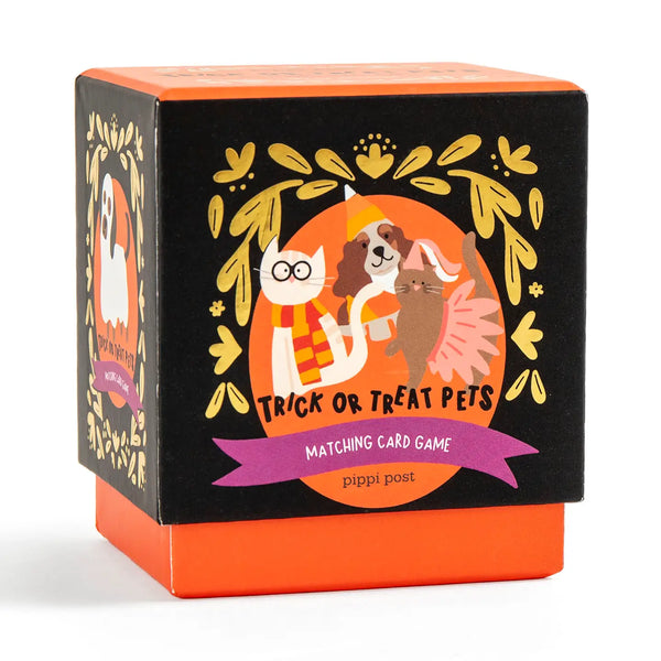 Trick or Treat Pets Memory Card Game - Linzis