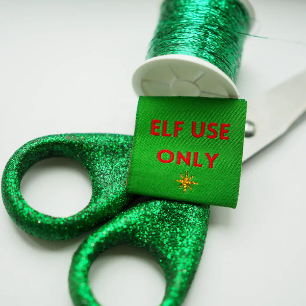 Elf Use Only Sew in Tags - Linzis