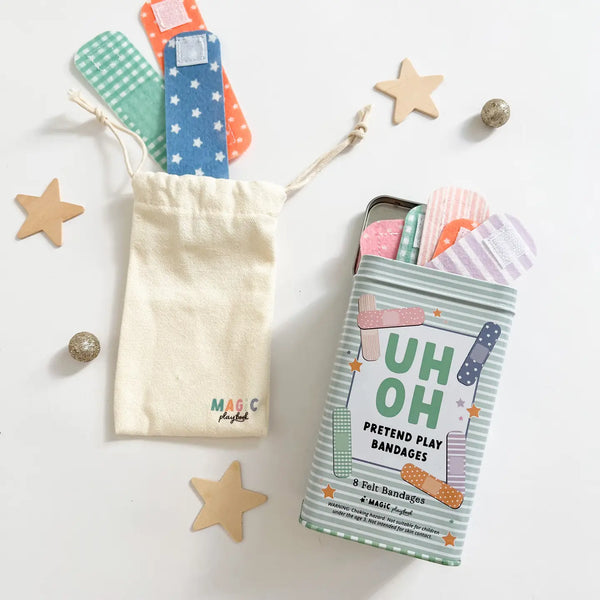 Pretend Play Bandages & Bandaid Tin - Linzis