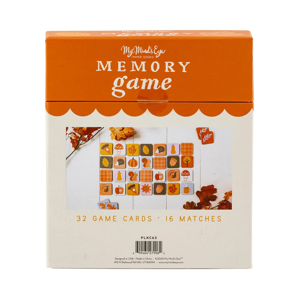 Harvest Memory Game - Linzis