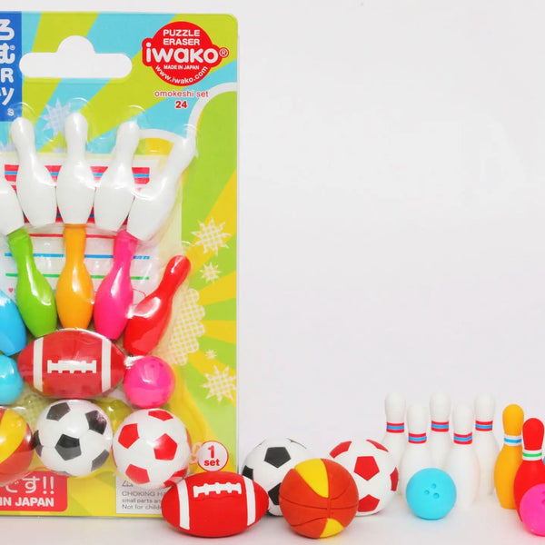 Iwako Sports Eraser Card - Linzis
