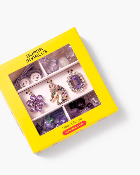 Make It Purple Mini Bead Kit - Linzis