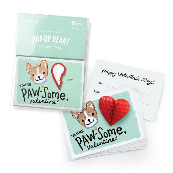 Pop-Up Valentines - Puppy - Linzis