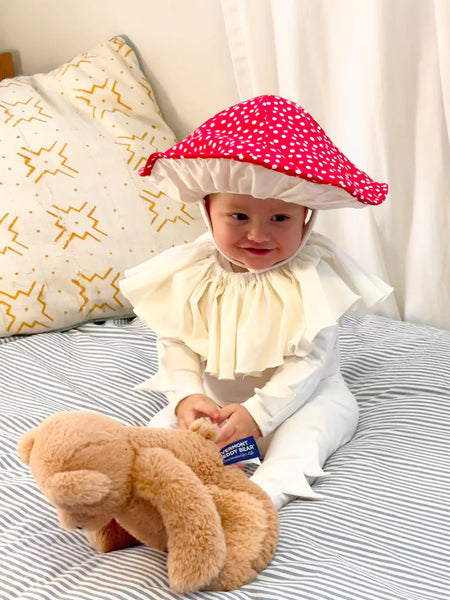 Mushroom Hat & Collar - Linzis