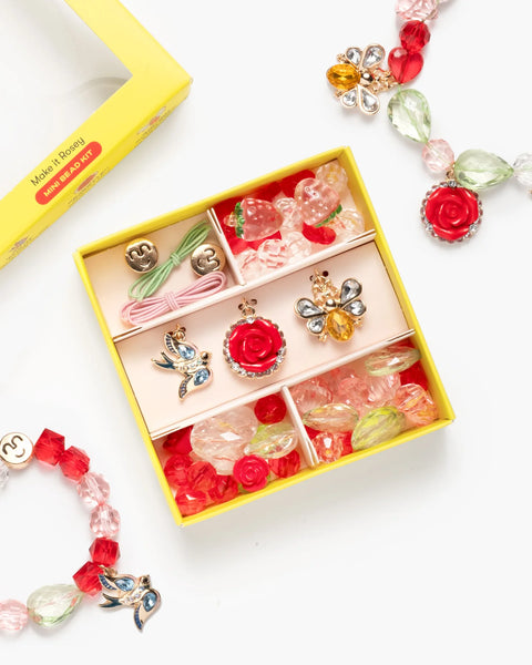 Make It Rosey Mini Bead Kit - Linzis