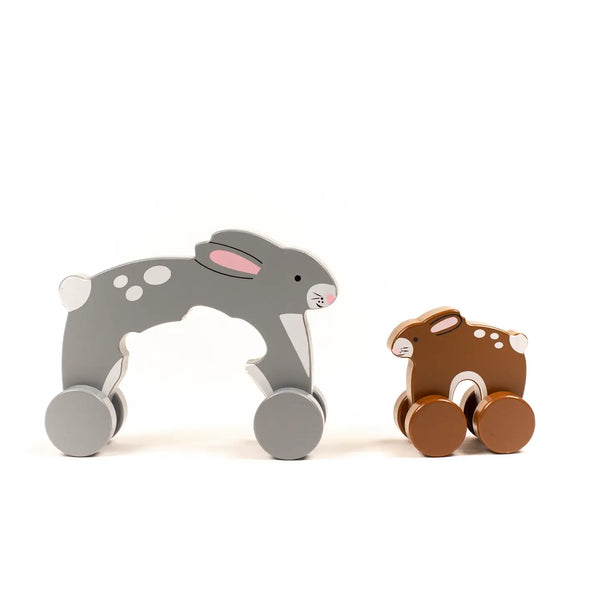 Bunny Big & Little Wooden Roller - Linzis