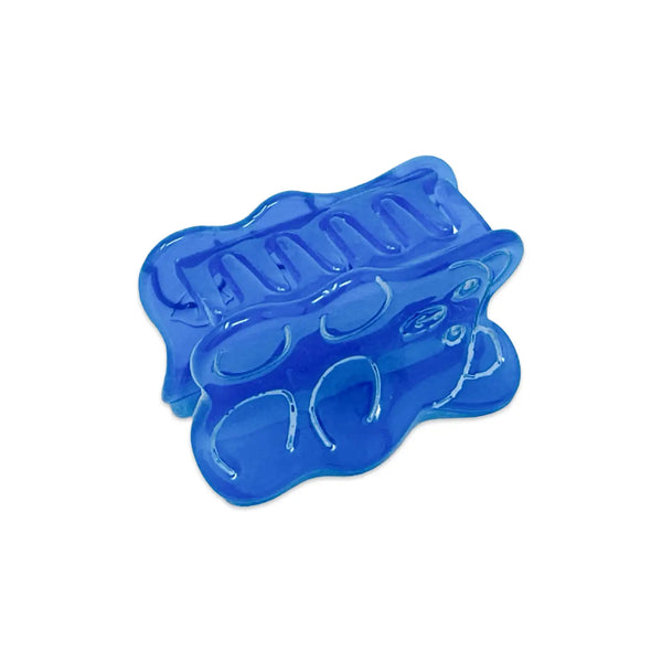 Mini Blue Gummy Bear Hair Claw Clip - Linzis