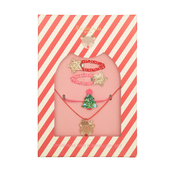 Christmas Hair & Jewellery Set - Linzis
