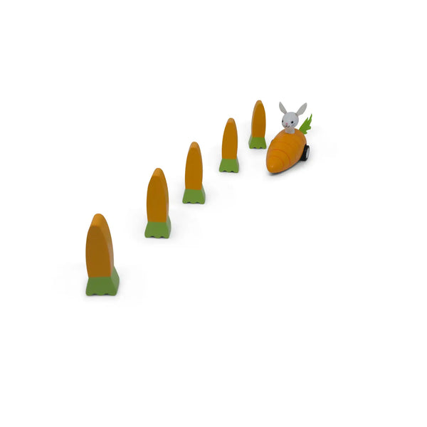 Bunny & Carrot Bowling Game - Linzis